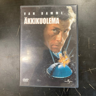 Äkkikuolema DVD (VG+/M-) -toiminta/jännitys-